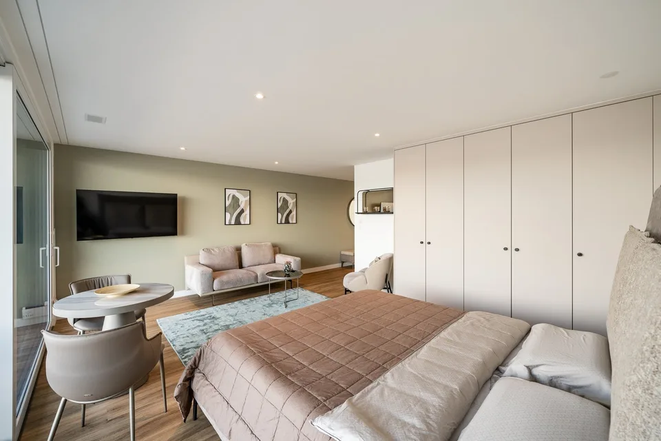 Apartments mit Designer Möblierung und voller Seesicht in Horgen/Zürich/Zug/Pfäffikon.