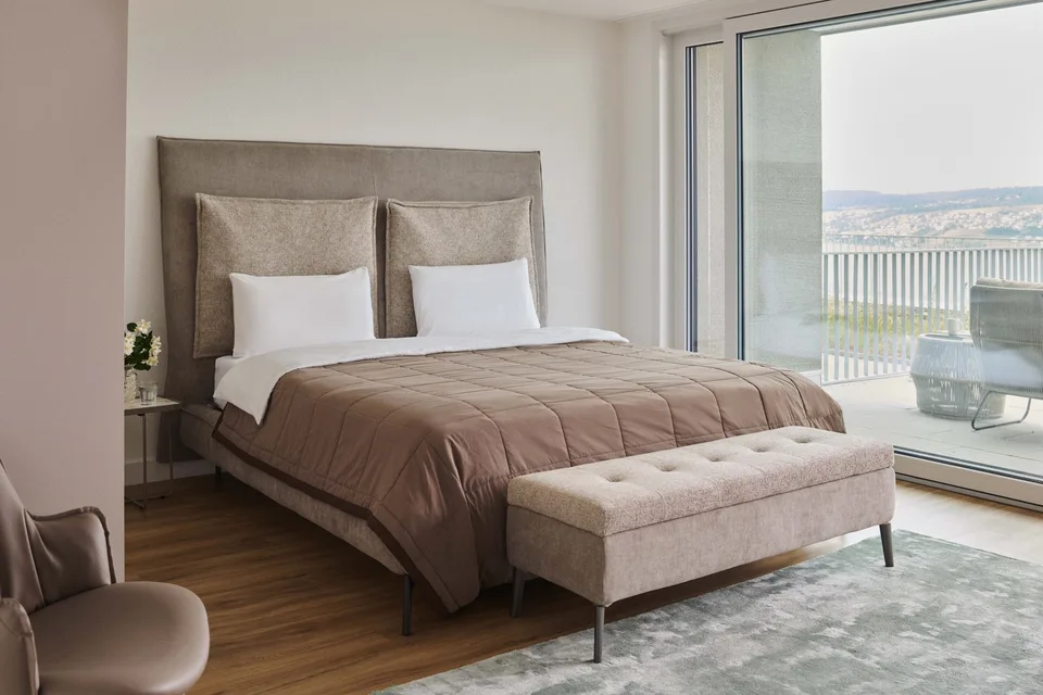 Apartments mit Designer Möblierung und voller Seesicht in Horgen/Zürich/Zug/Pfäffikon.