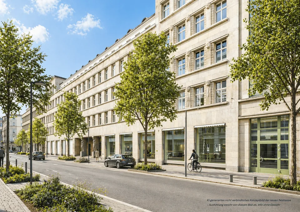 Neues Einkaufsviertel Paradeplatz