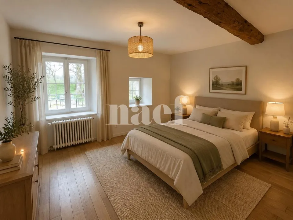 Charmantes 4-Zimmer-Dorfhaus mit 2 beheizten Spielsälen in Anbauten