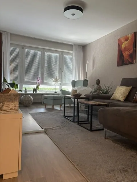 Gemütliche 3 1/2 Zimmer Wohnung mit Gartensitzplatz