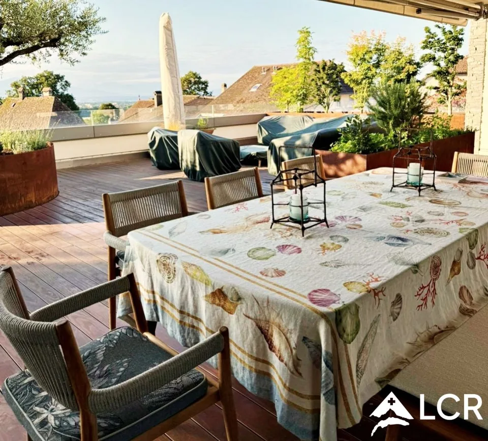 Appartamento eccezionale di 185 m² con terrazza panoramica di 145 m² e vista sul Lago di Ginevra – foto 13 di 13