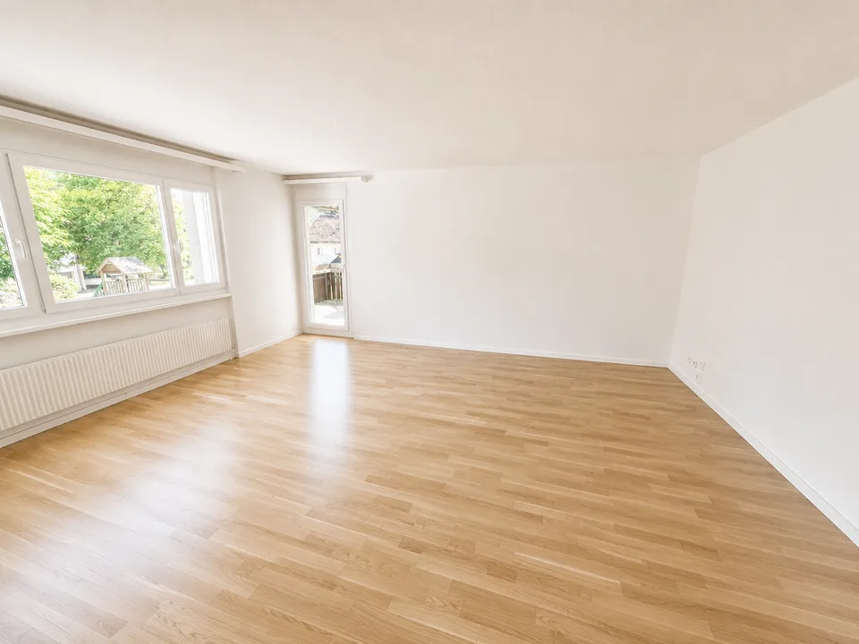 Appartamento luminoso 5.5 locali con ampio balcone e vista sul verde