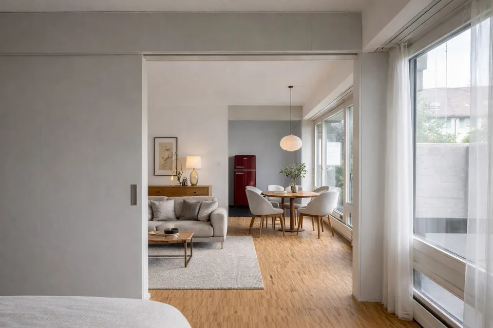 grosszügige 2.5-Zimmer-Wohnung mit Balkon in Zürich Höngg