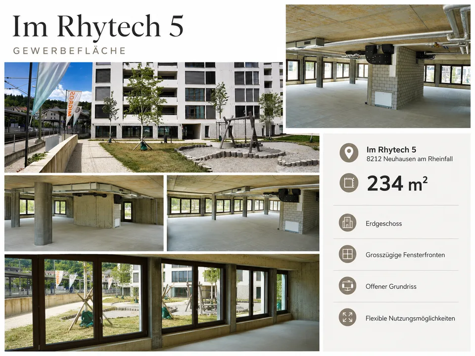 Commercial space with character in Rhyfall Village