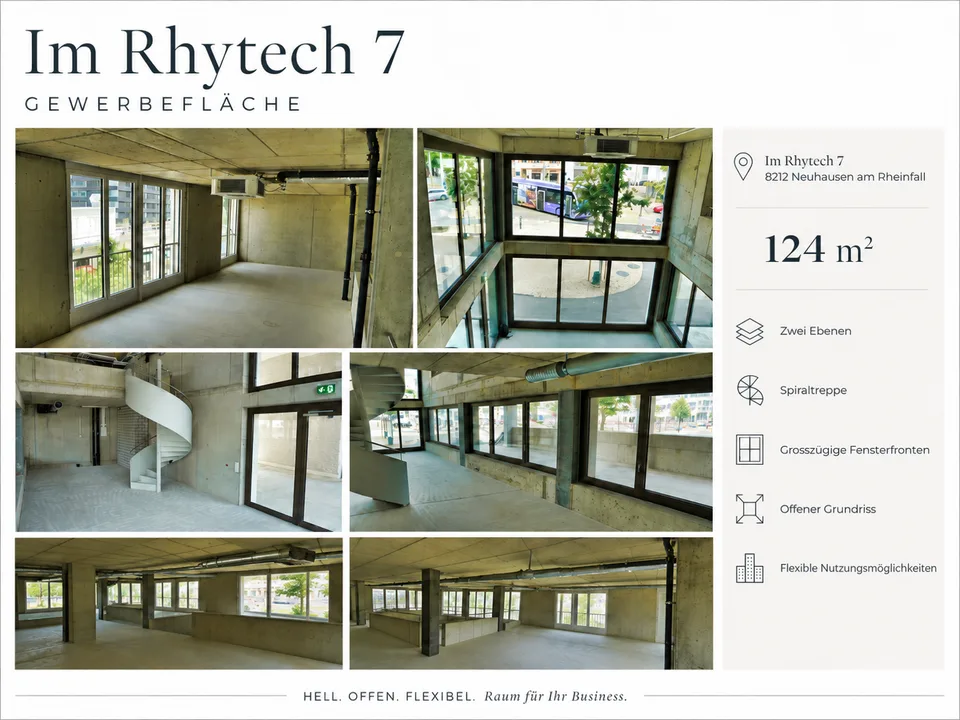 Commercial space with character in Rhyfall Village