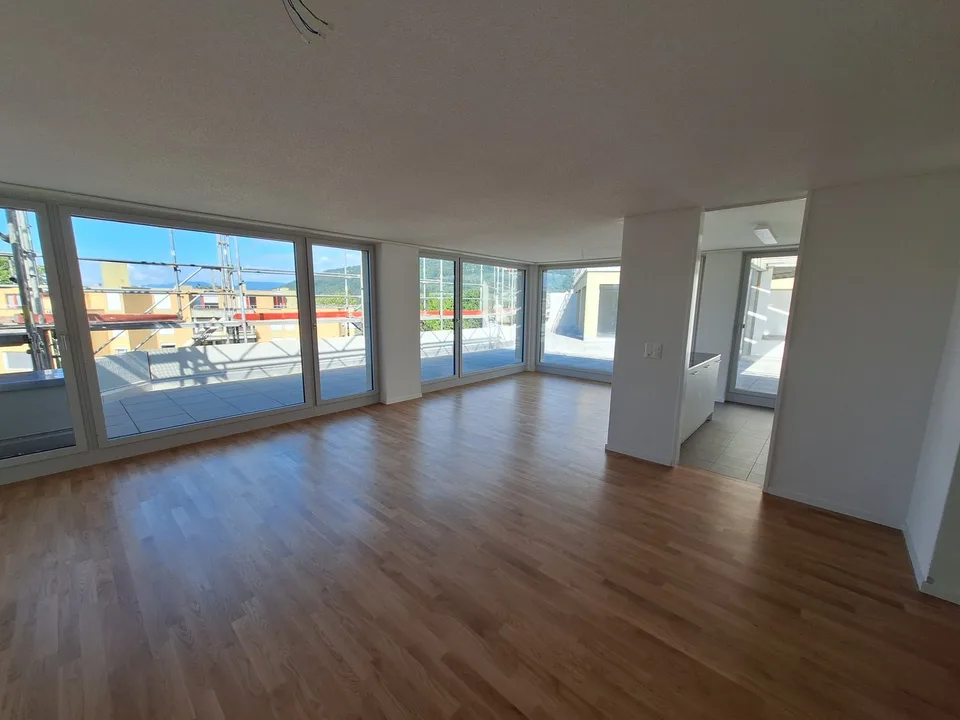 neu renovierte 3.5-Zimmer-Attika-Wohnung