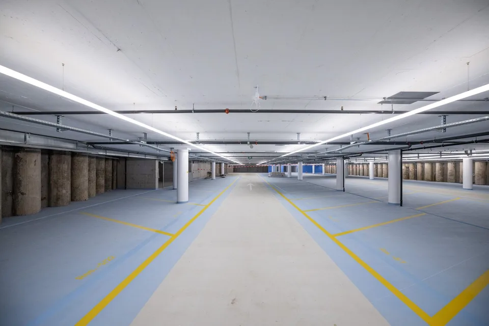 Parcheggio centrale a St. Gallen 24/7, ampi posti auto, da CHF 180 / mese