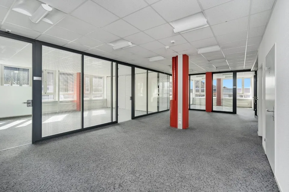 Free commercial space of 830 m²
