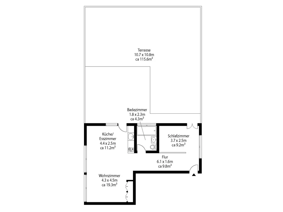 Penthouse Apartment mit Designer Möblierung und voller Seesicht in Horgen/Zürich – photo 8 sur 8