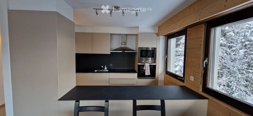 Zu vermieten renoviertes 4.5-Zimmer-Apartment in Les Collons