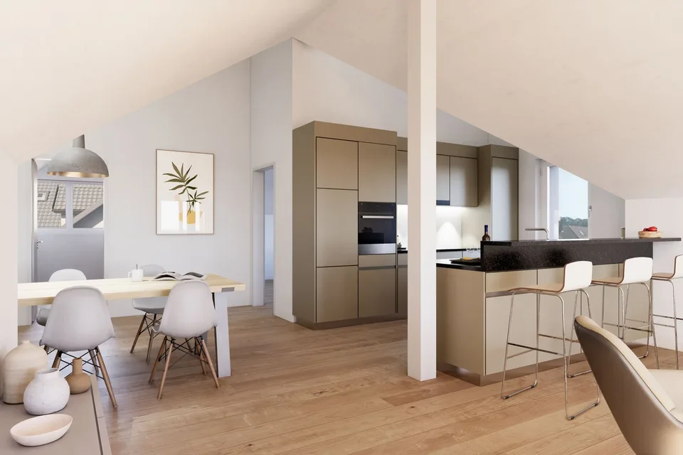 Grosszügige 3.5-Zimmer-Neubauwohnung mit Seesicht – modern und ruhig