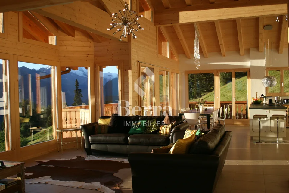 Chalet de luxe - équipements bien-être !