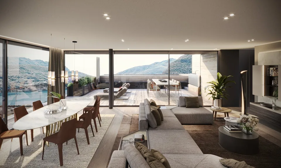 Attico Duplex 5.5 Locali con Infinity Pool – Residenza Foresta, Lugano