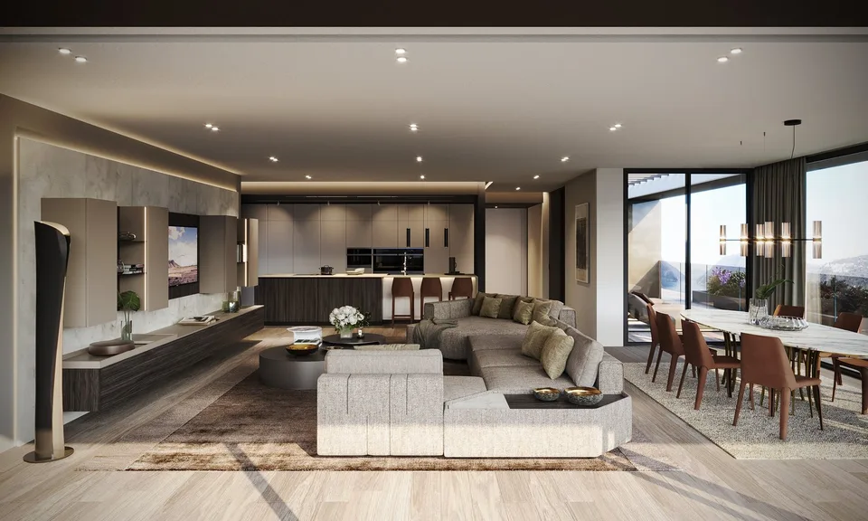 Attico Duplex 5.5 Locali con Infinity Pool – Residenza Foresta, Lugano
