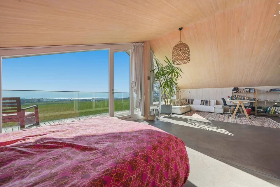 Bella casa con vista lago e Mont-Blanc, 4 camere da letto - Grande giardino