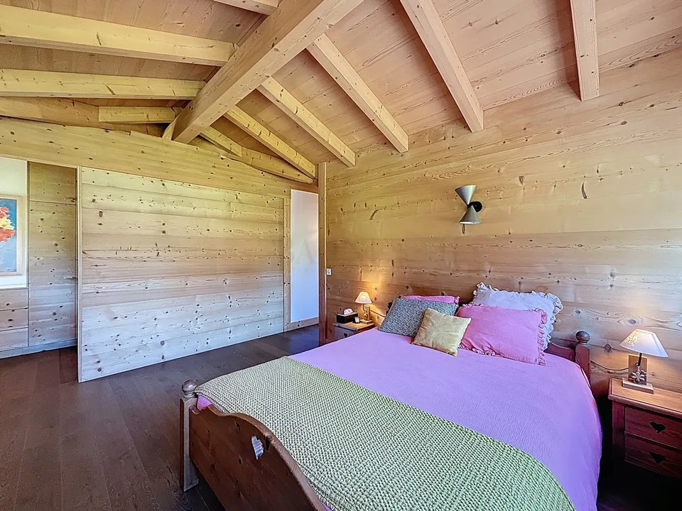 Appartement d'exception dans un chalet de standing