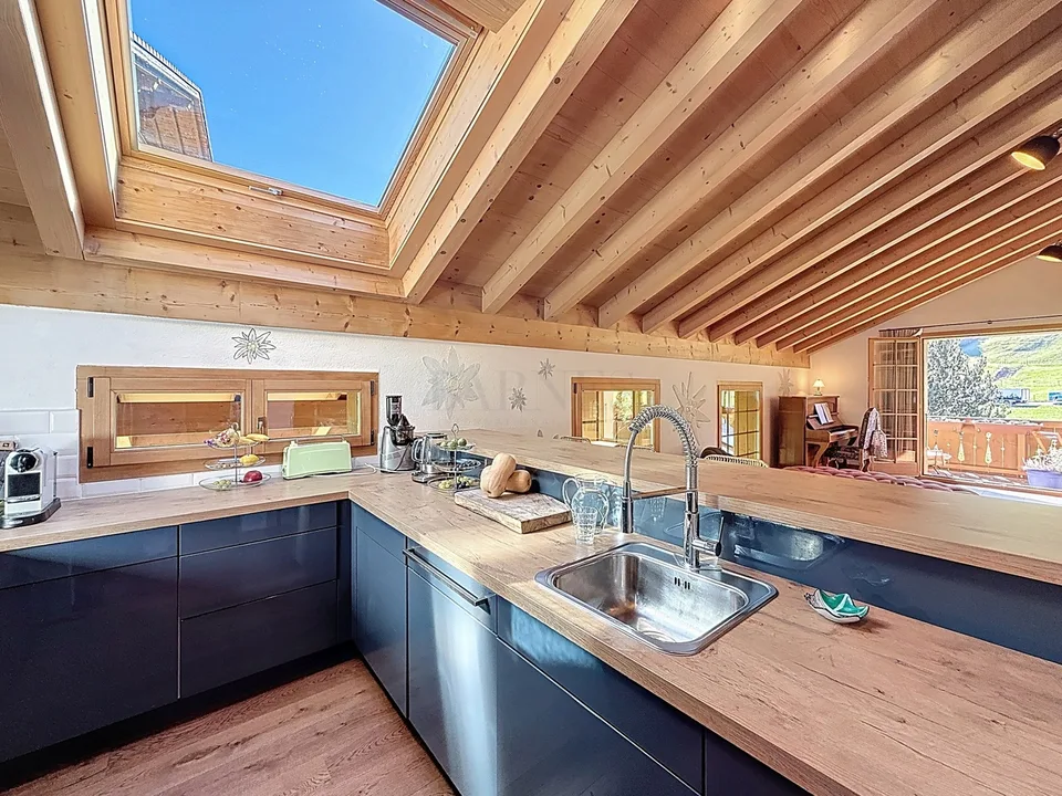 Appartement d'exception dans un chalet de standing