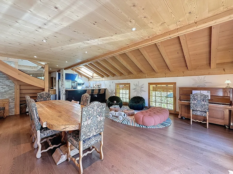 Appartement d'exception dans un chalet de standing