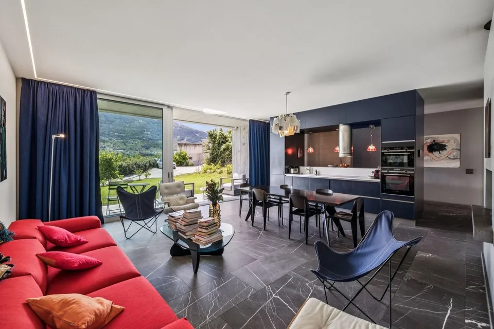 Prästigieuse Villa im contemporary Stil mit Dachterrasse