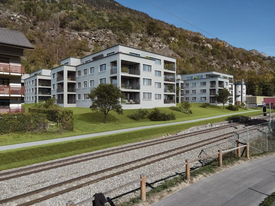 4,5 appartements en attique WÜB Ze Warme Brunnu, Bitsch - B302/ C302