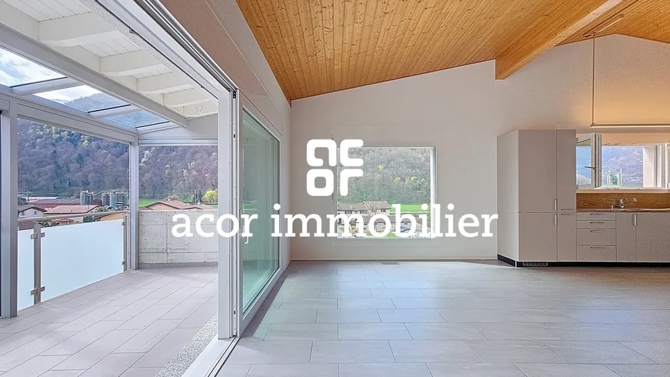 Appartamento attico 4.5 locali luminoso e Minergie