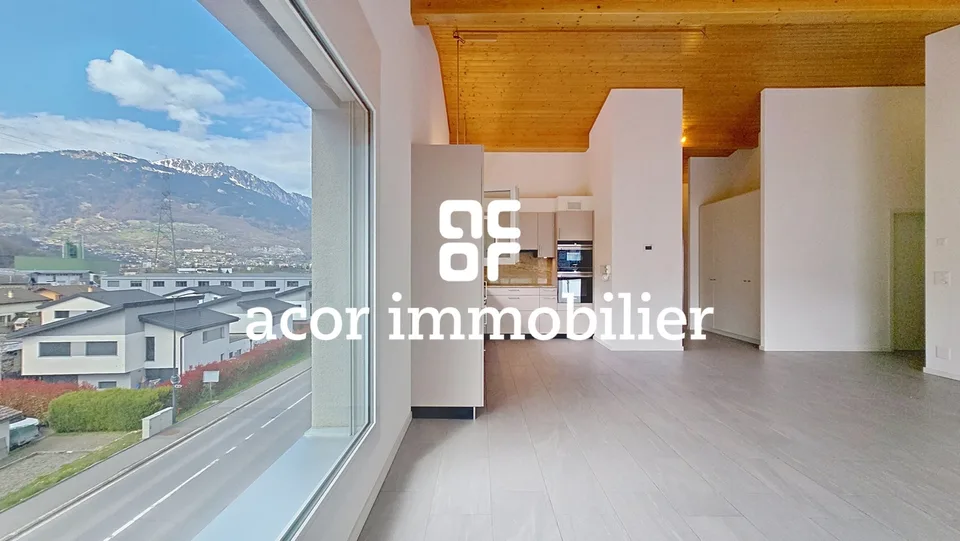 Appartamento attico 4.5 locali luminoso e Minergie