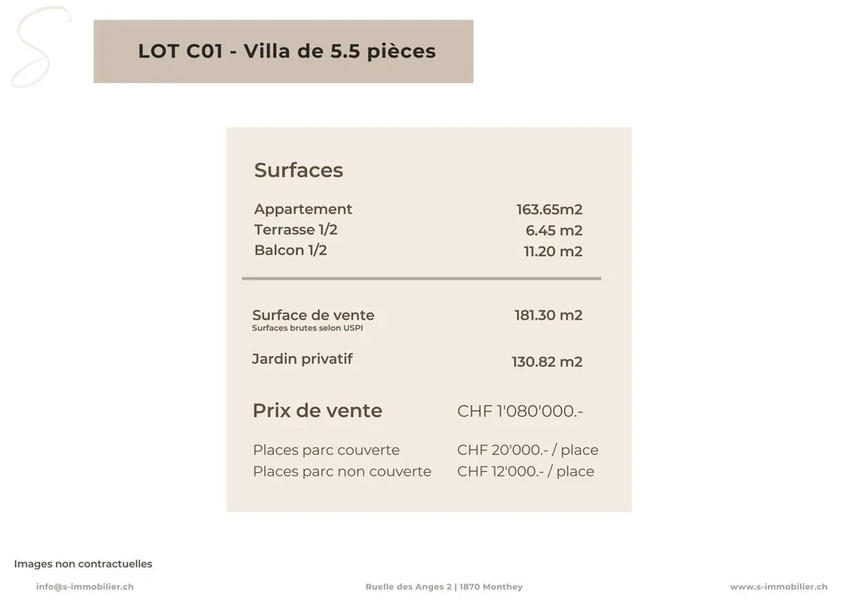 New construction in Chemin-Dessus - Lot C01