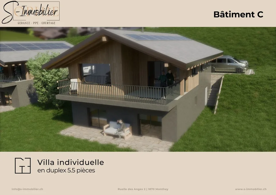 New construction in Chemin-Dessus - Lot C01
