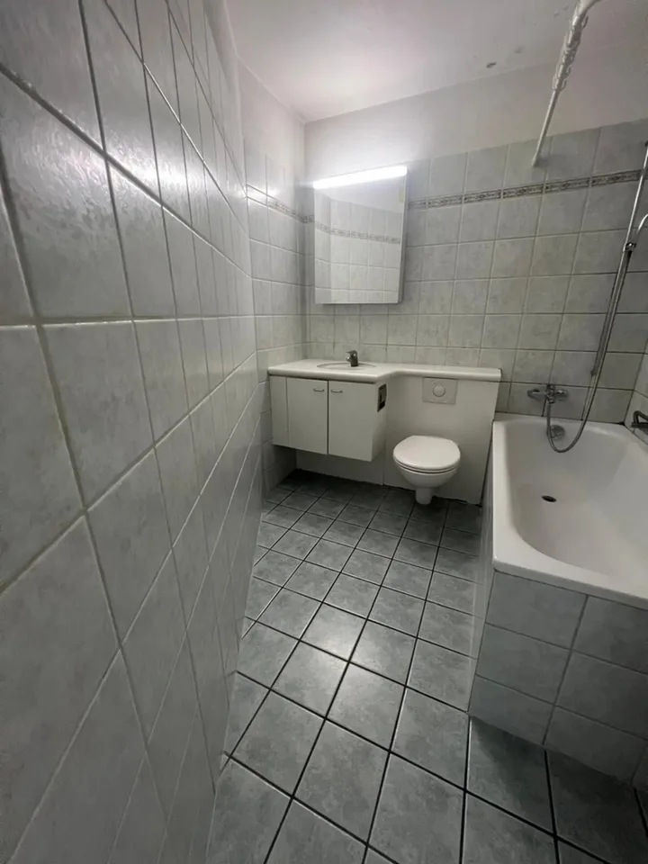 Wohnung mit 3 Zimmern in Romont – 5. Stock mit Balkon
