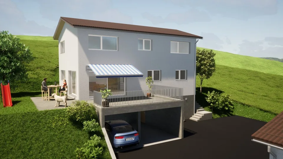 Progetto di 6 ville individuali a Travers da CHF 815'000.-