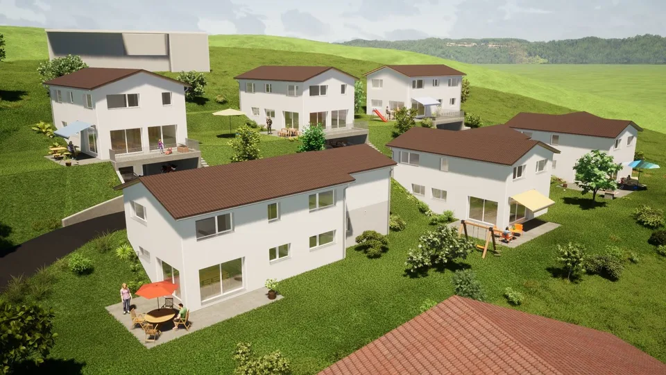 Progetto di 6 ville individuali a Travers da CHF 815'000.- – foto 7 di 11