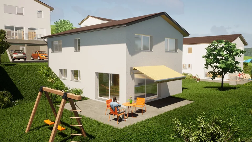 Progetto di 6 ville individuali a Travers da CHF 815'000.-