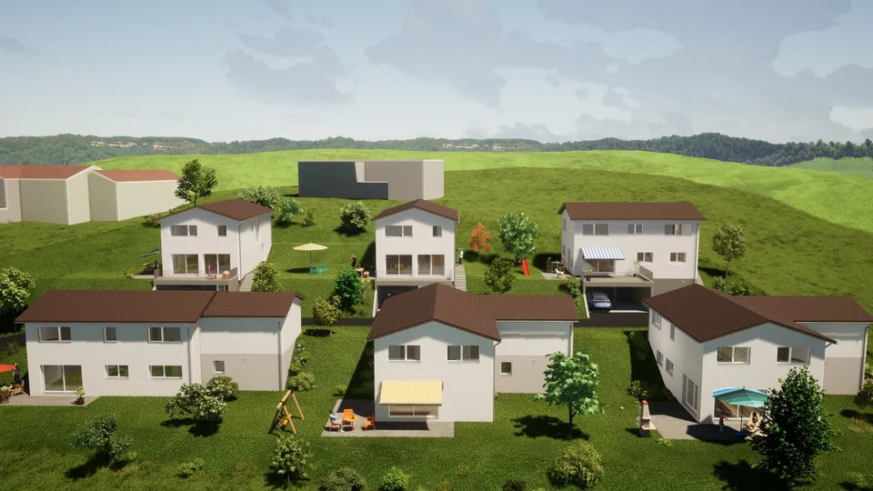 Progetto di 6 ville individuali a Travers da CHF 815'000.- – foto 8 di 11