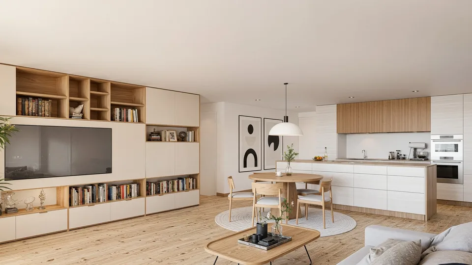 Neubauprojekt Unterdorf Studen 4.5 Zimmer-Wohnung Komfort