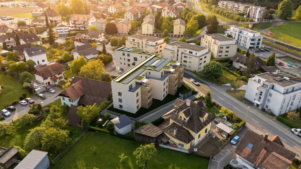 Neubauprojekt Unterdorf Studen 4.5 Zimmer-Wohnung Komfort