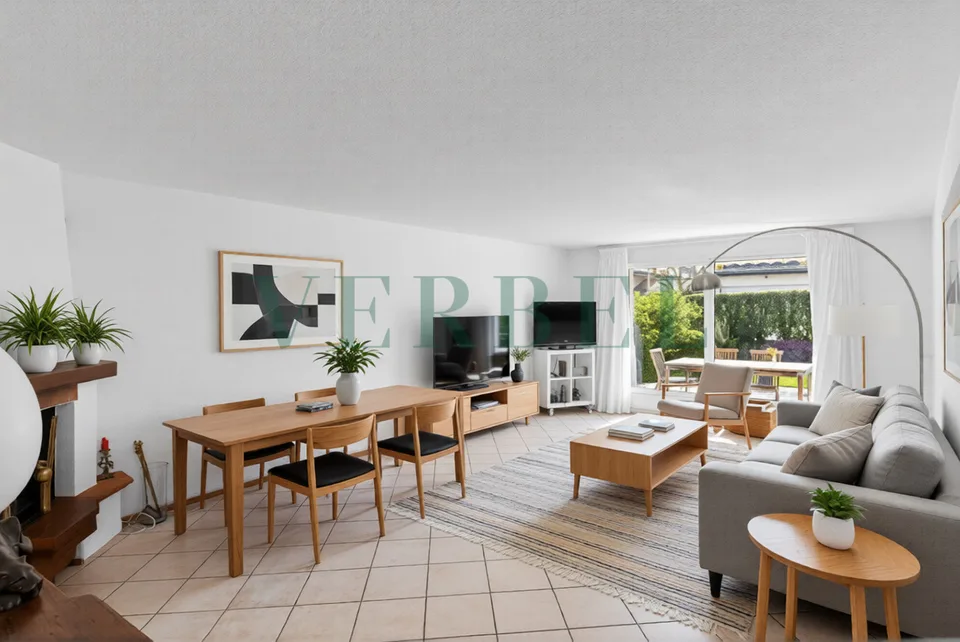 Prächtige 4.5-Zimmer-Wohnung im Erdgeschoss/Garden mit Altersrentenverkauf