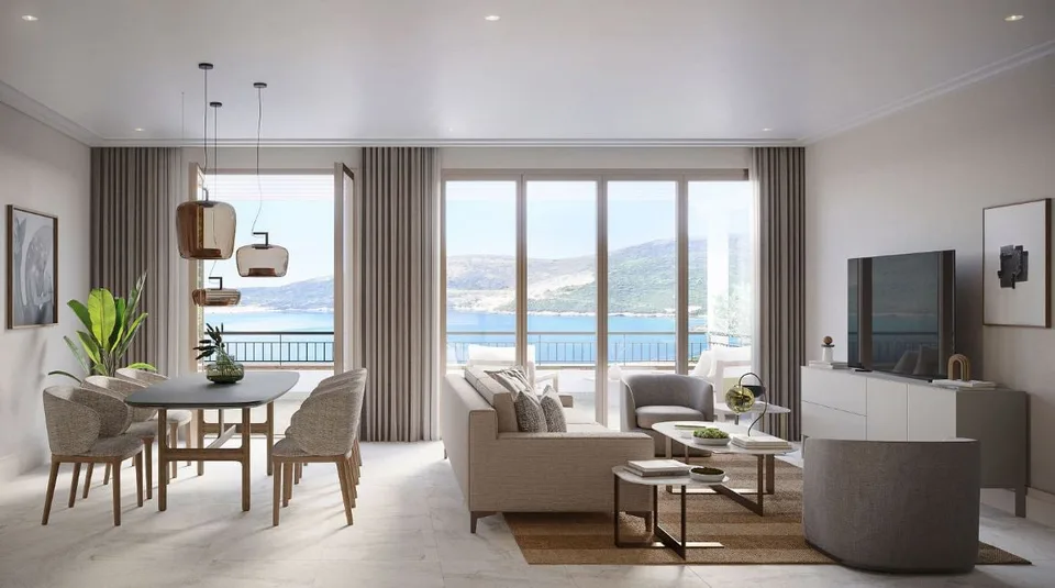MONTENEGRO - PRÄCHTIGES LUXUSAPARTMENT IN LUSTICA BAY AN DER SÜDKÜSTE DER ADRIATIK