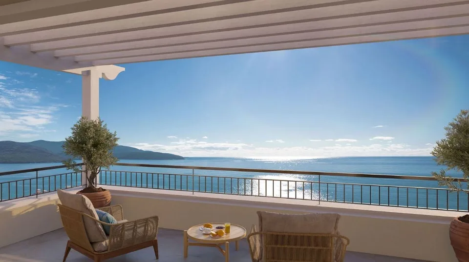 MONTENEGRO - MAGNIFIQUE APPARTEMENT DE LUXE A LUSTICA BAY AU SUD DE LA CÔTE ADRIATIQUE
