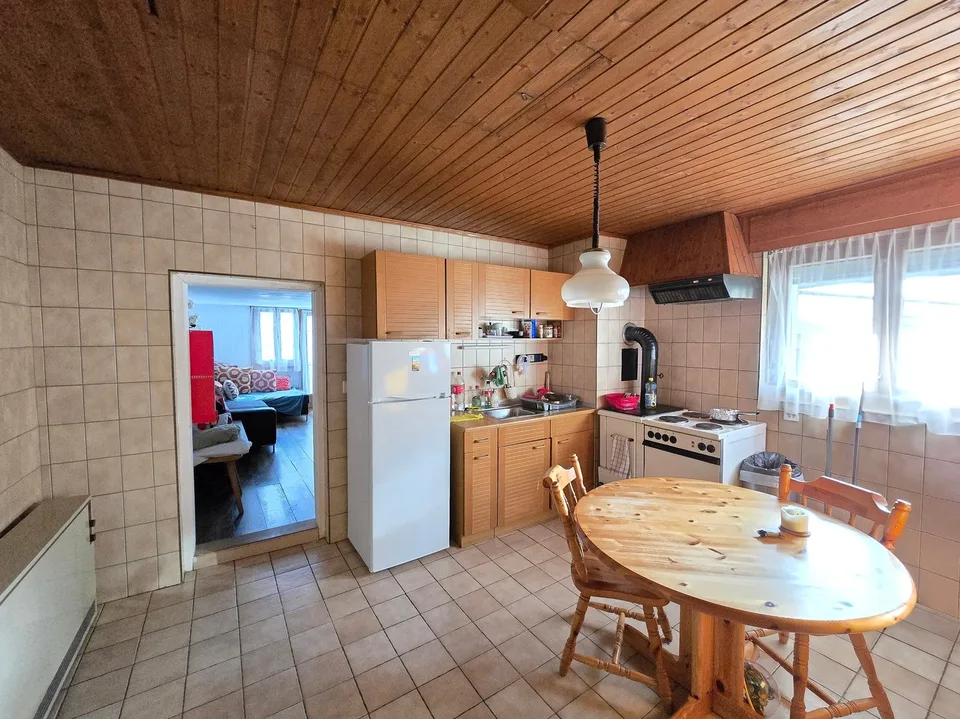 Appartement 2.5 pces / Rés. secondaire autorisée / Chermignon