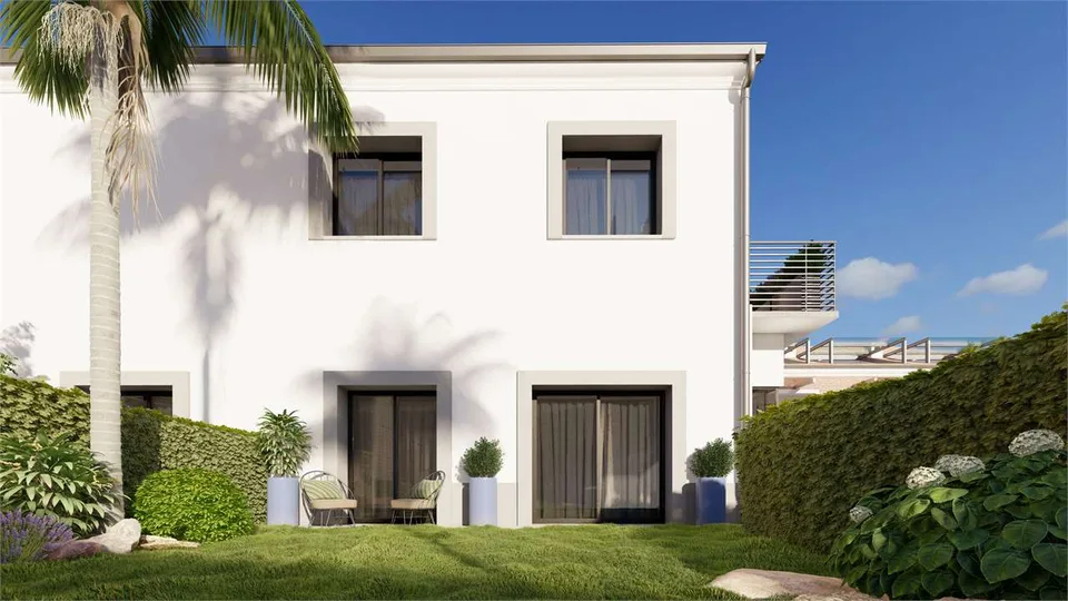 Schöne Villa in einem Resort-Kontext
