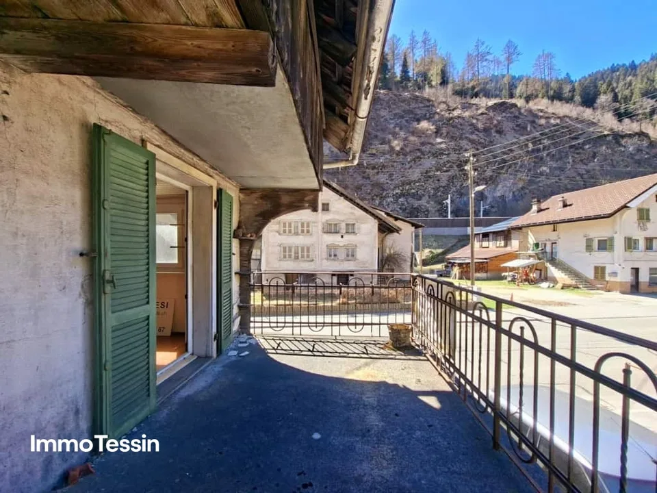Maison typique et spacieuse de Leventina avec jardin à Ambri-Piotta à un prix imbattable près du patinoire – photo 6 sur 13