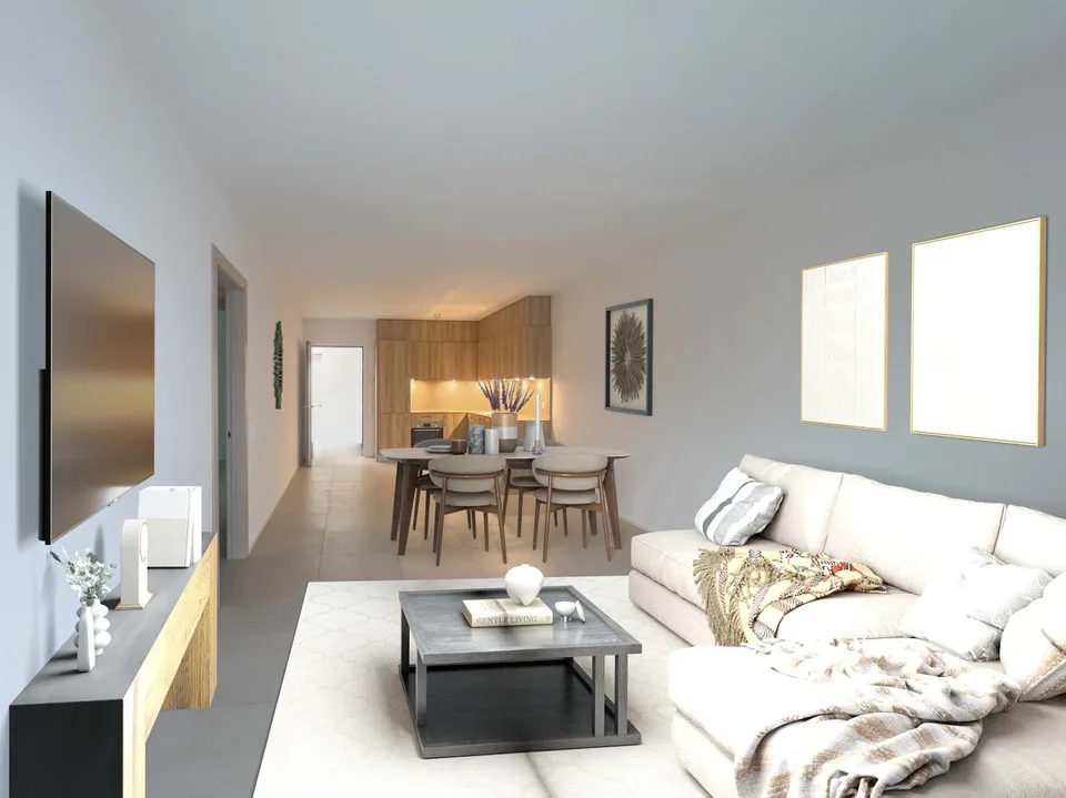 Moderno 3.5 locali con giardinetto a Genestrerio