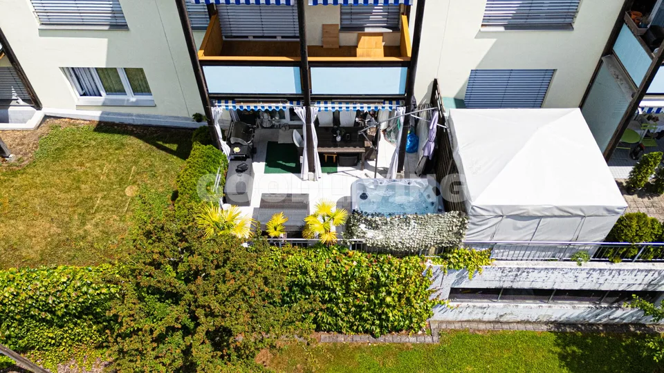 Zwei Gartenwohnungen an exklusiver Lage in Greppen - Wohnen, Arbeiten und Leben am See – Foto 7 von 8