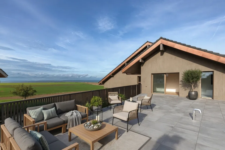 Magnifique duplex neuf de 5.5 pièces à 4 minutes de Romont - LOT 1.1