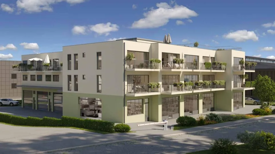 Spazio amministrativo/ufficio con balcone, unità 29, in nuovo progetto a Echandens