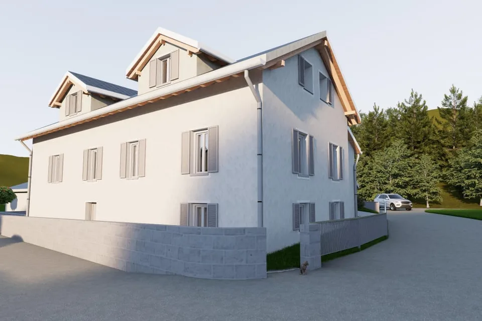 Casa semidetached affascinante a Churwalden, 4,5 locali