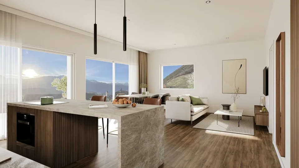 Mehr als 4 Apartments! Neue Wohnungen im Herzen von Ollon