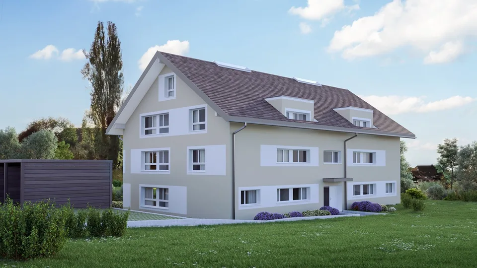 Stadtnah auf dem Land: Moderne 4.5-Zimmer-Neubauwohnung an ruhiger Lage in Hettiswil