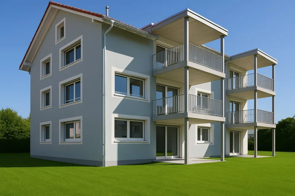 Stadtnah auf dem Land: Moderne 4.5-Zimmer-Neubauwohnung an ruhiger Lage in Hettiswil